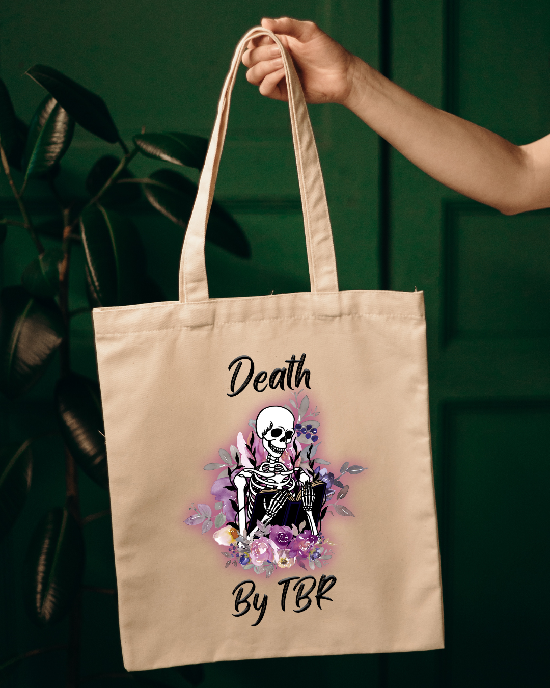 Tote bag Death By TBR