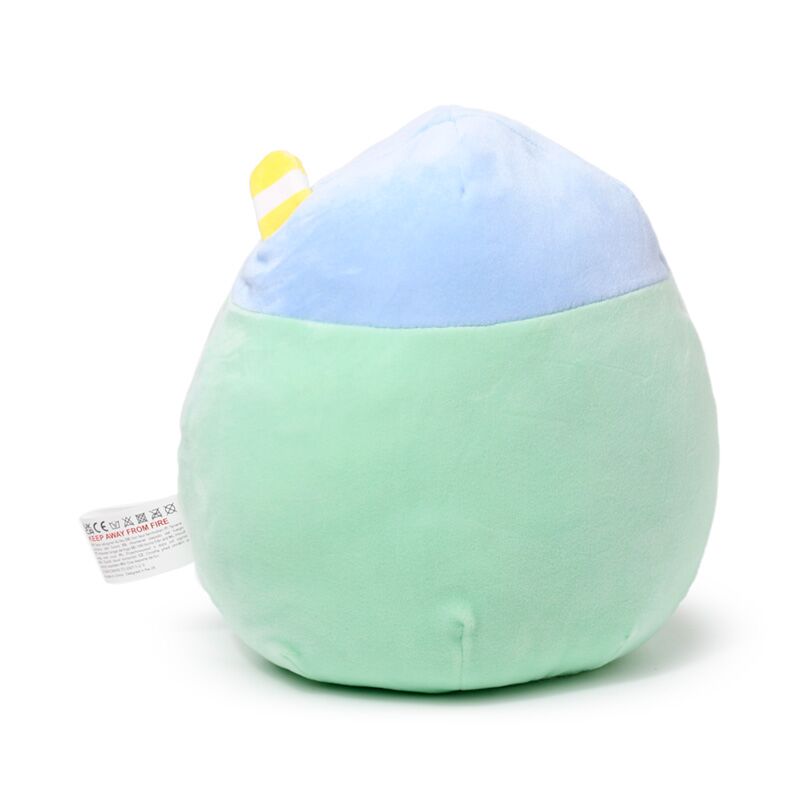 Jucarie plus, material premium Velboa, moale, Matcha Bubble tea, Foodiemals, Colectia Squidglys Relaxeazzz