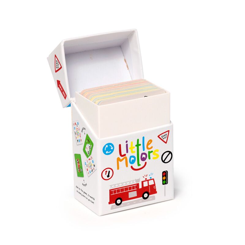 Joc educativ, carduri de memorie pentru copii, Liitle Motors, 26 piese