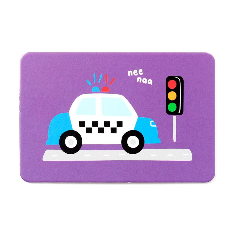 Joc educativ, carduri de memorie pentru copii, Liitle Motors, 26 piese