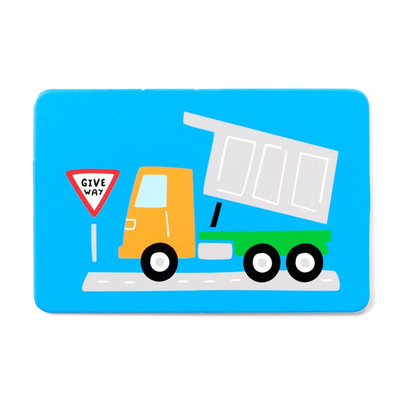 Joc educativ, carduri de memorie pentru copii, Liitle Motors, 26 piese