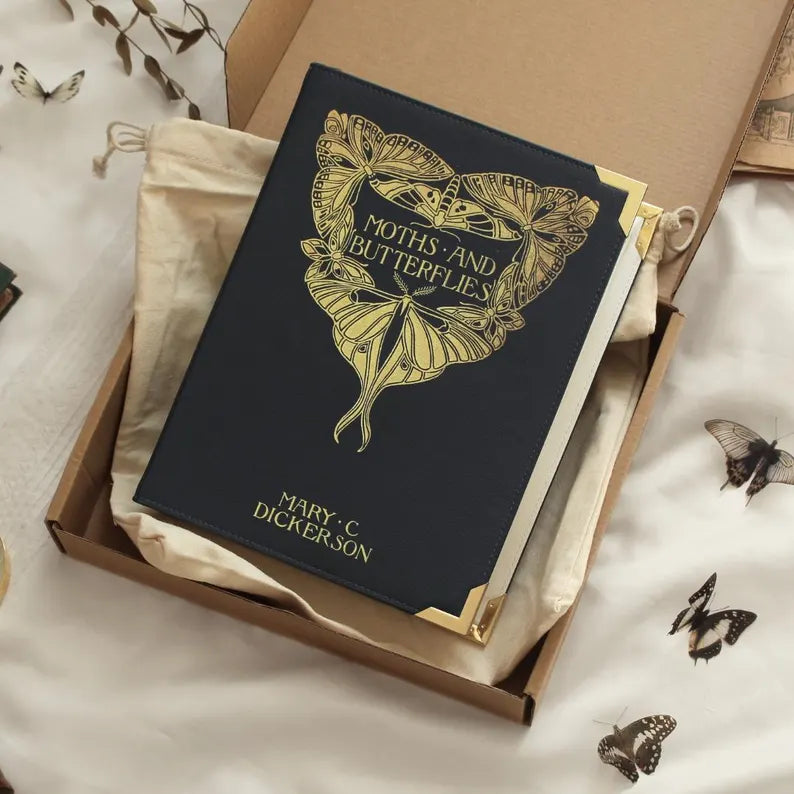 Geantă Carte Moths and Butterflies