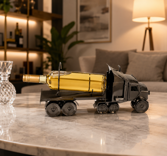 Suport pentru sticlă din metal – Camion
