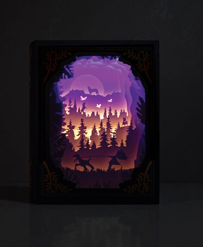 Lampă Storybook 3D "The Faithful Path"