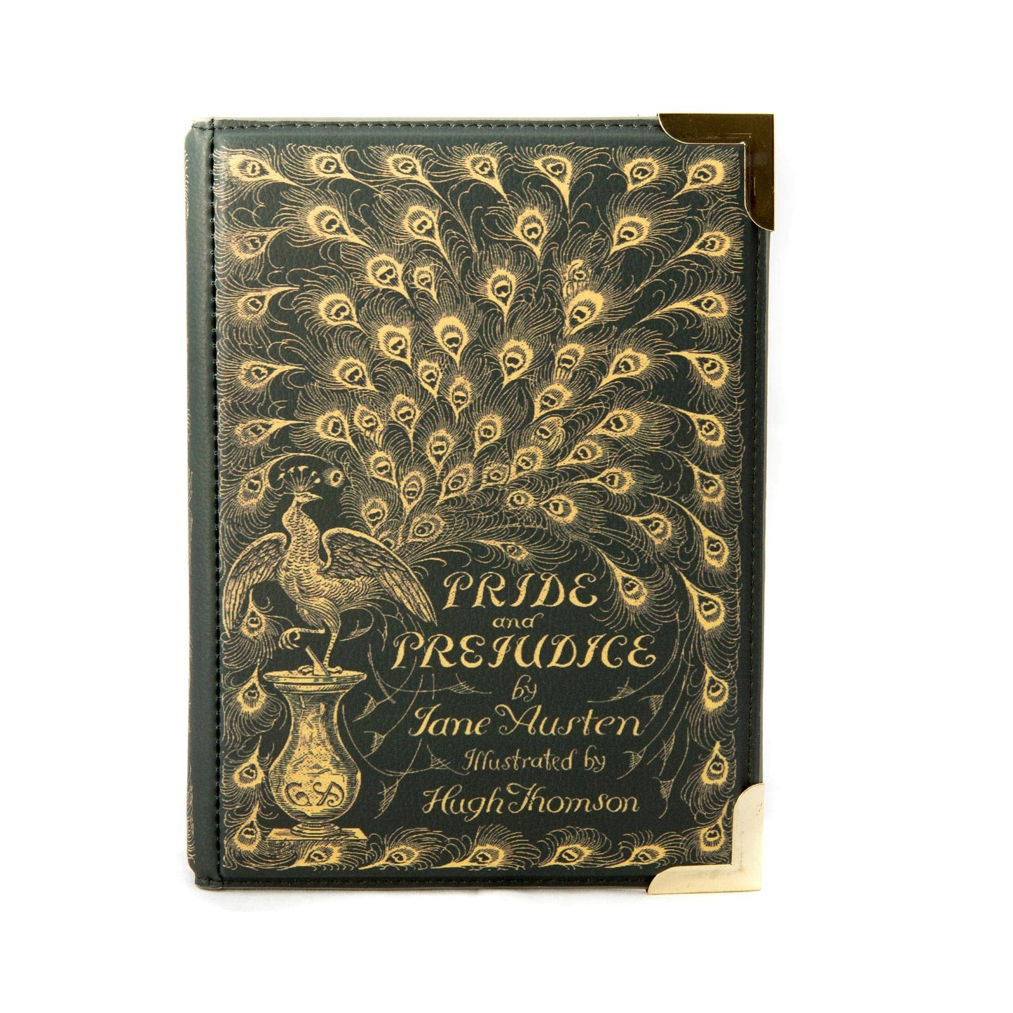 Geantă Carte Pride And Prejudice Verde