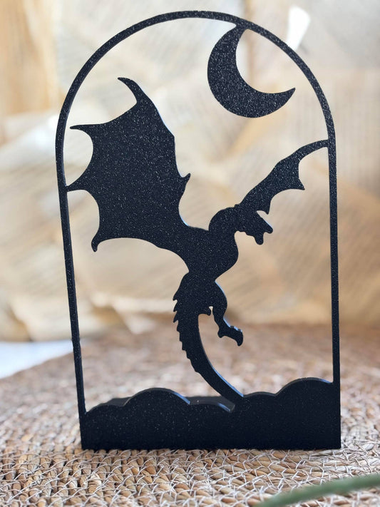 Bookend "Flying Dragon" – Suport pentru cărți cu dragon zburător