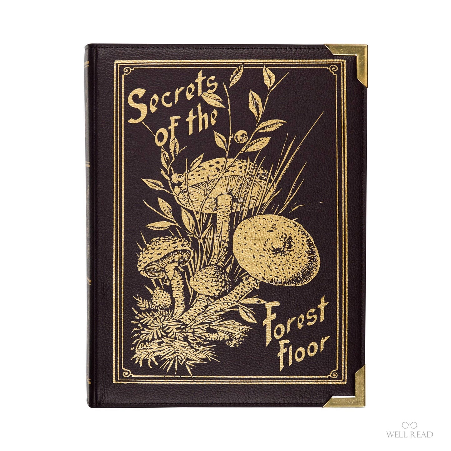 Geantă Carte Secrets of the Forest Floor - Ediție Luxury Gold Foiled