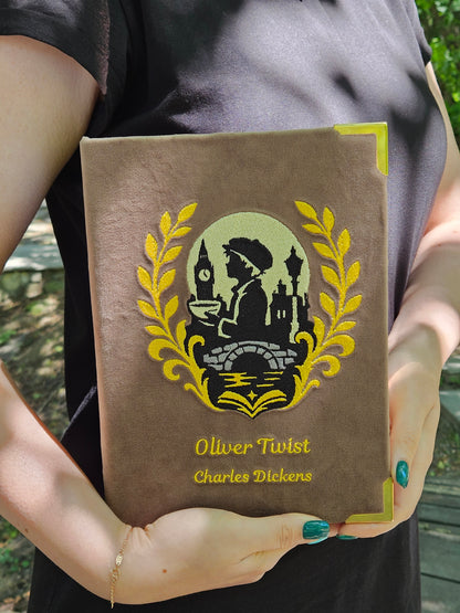 Geantă Carte Handmade – Oliver Twist | Charles Dickens