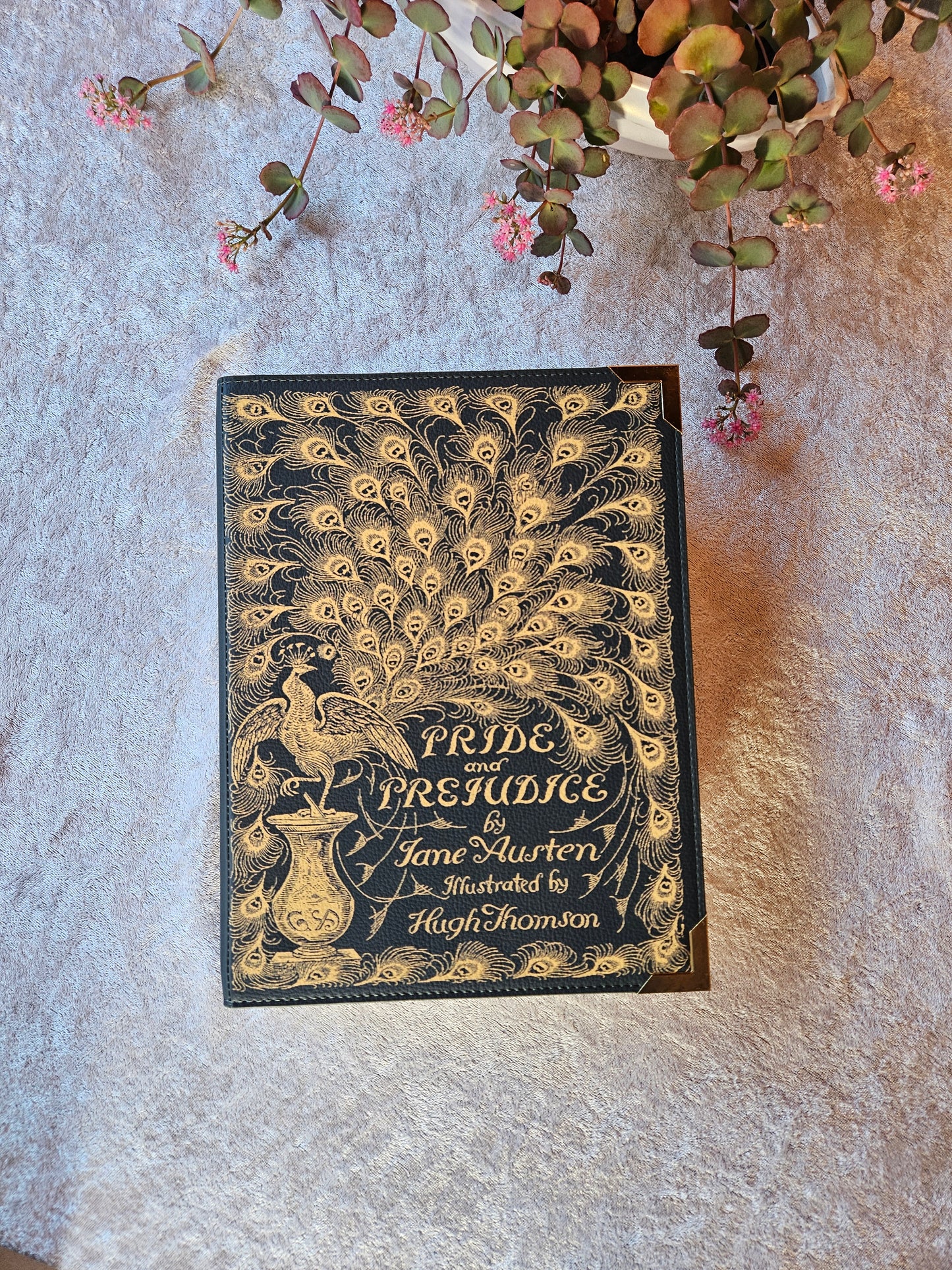 Geantă Carte Pride And Prejudice Verde