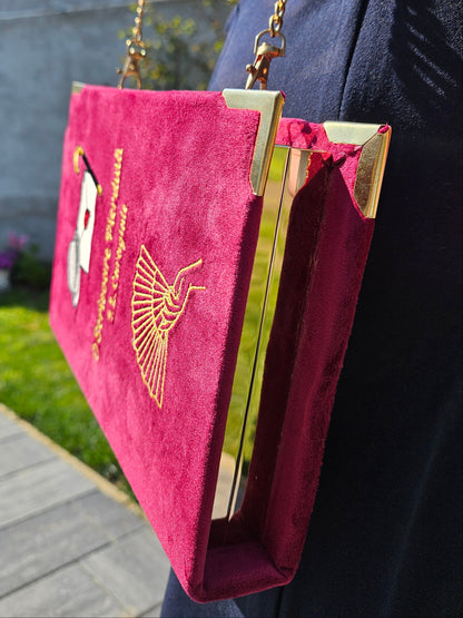 Geantă Carte Handmade – O scrisoare pierdută