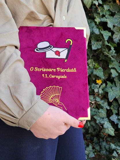 Geantă Carte Handmade – O scrisoare pierdută