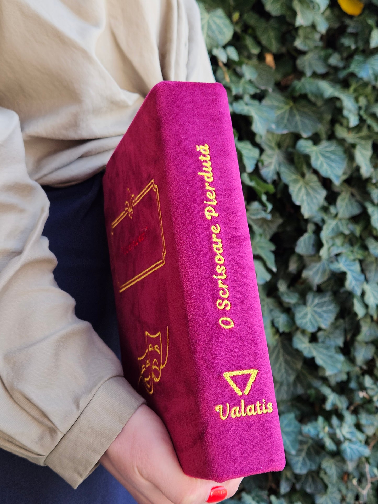 Geantă Carte Handmade – O scrisoare pierdută