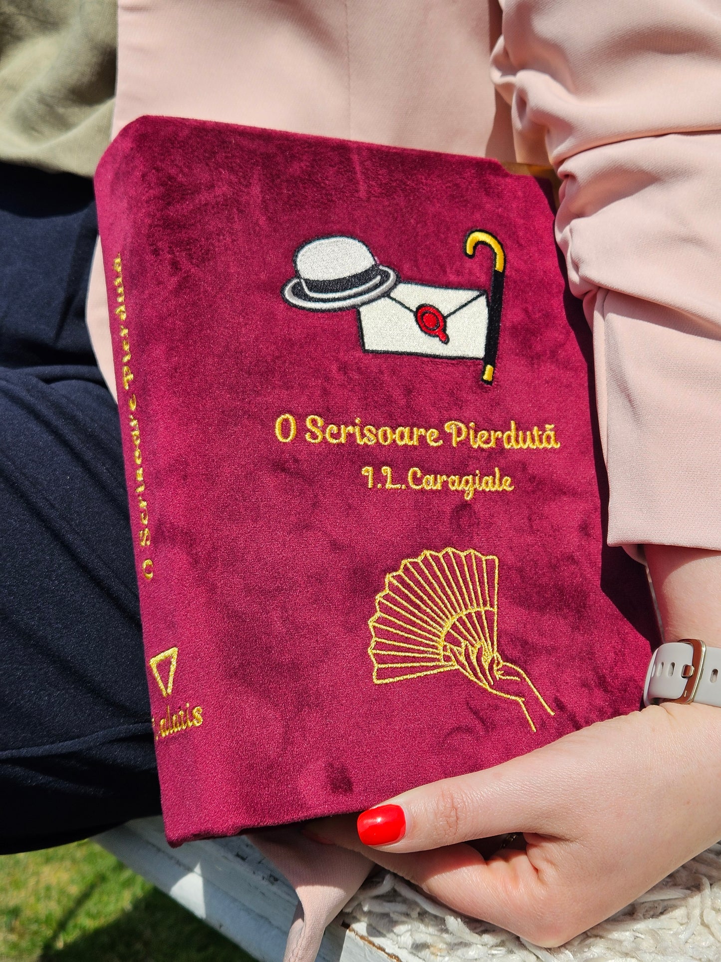 Geantă Carte Handmade – O scrisoare pierdută