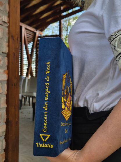 Geantă Carte Handmade – Concert din muzică de Bach