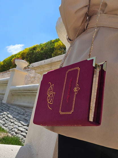 Geantă Carte Handmade – O scrisoare pierdută