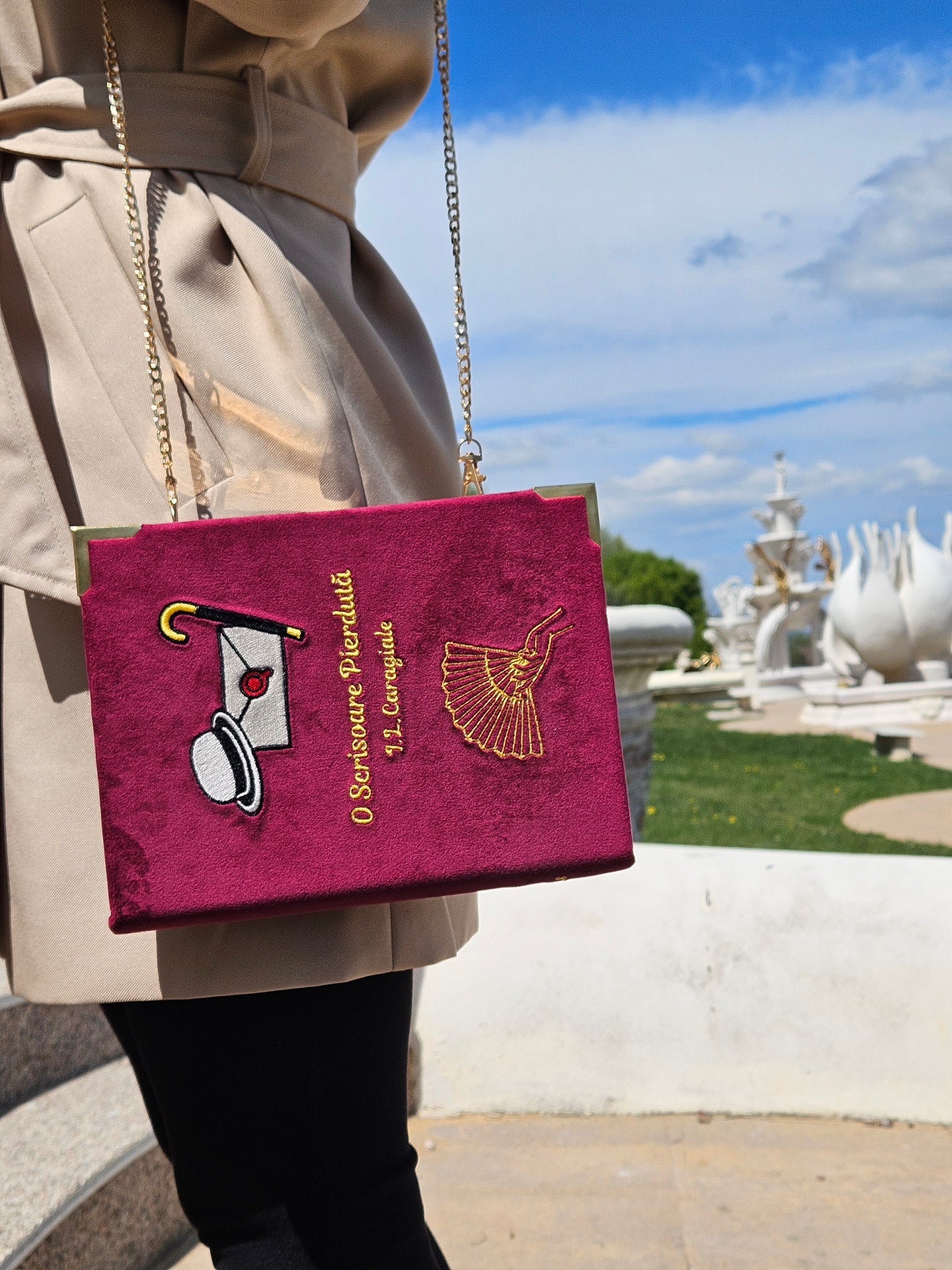 Geantă Carte Handmade – O scrisoare pierdută