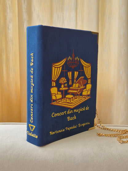 Geantă Carte Handmade – Concert din muzică de Bach