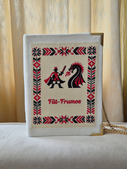 Geantă Carte Handmade – Făt Frumos