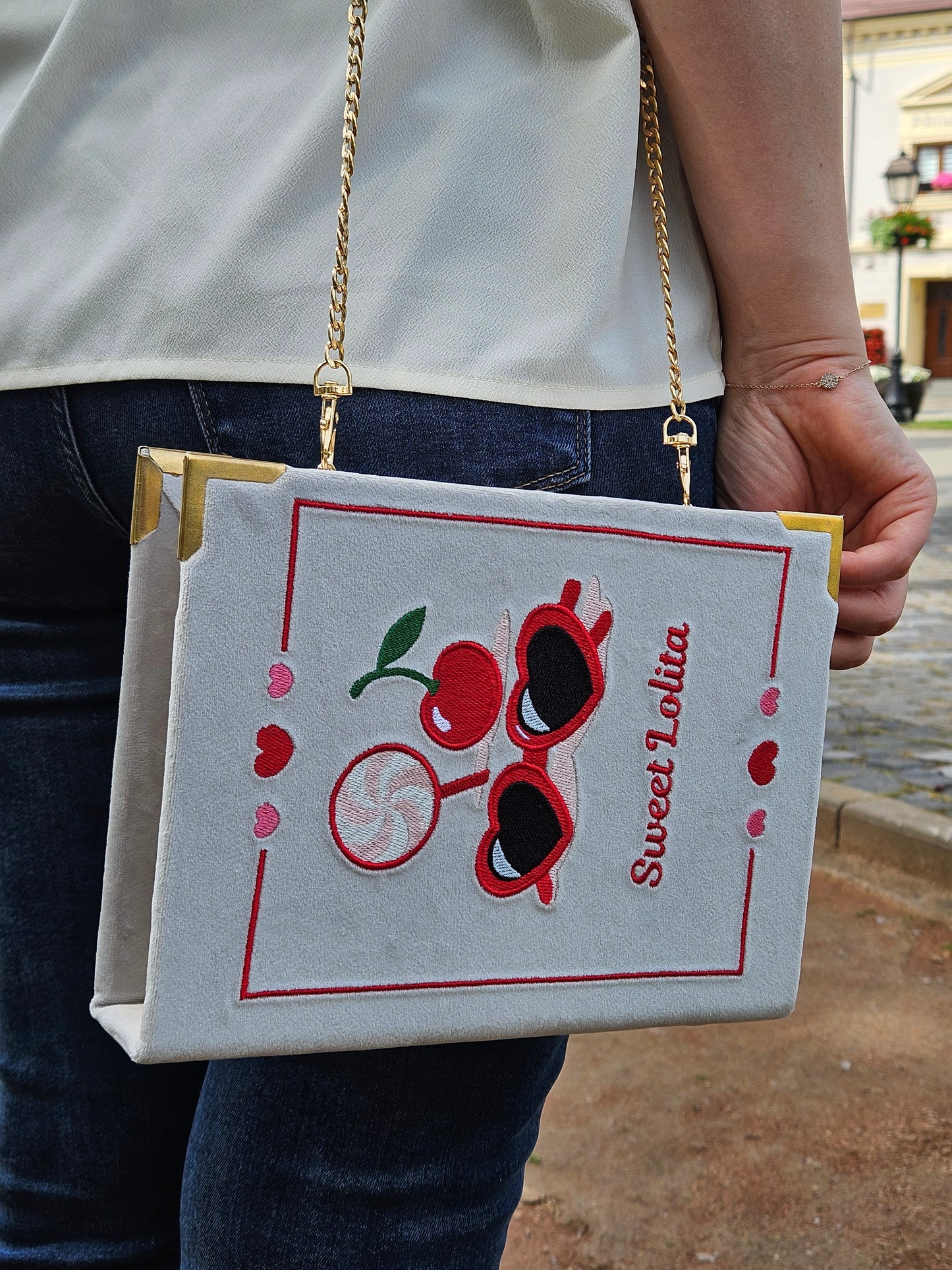 Geantă Carte Handmade – Sweet Lolita