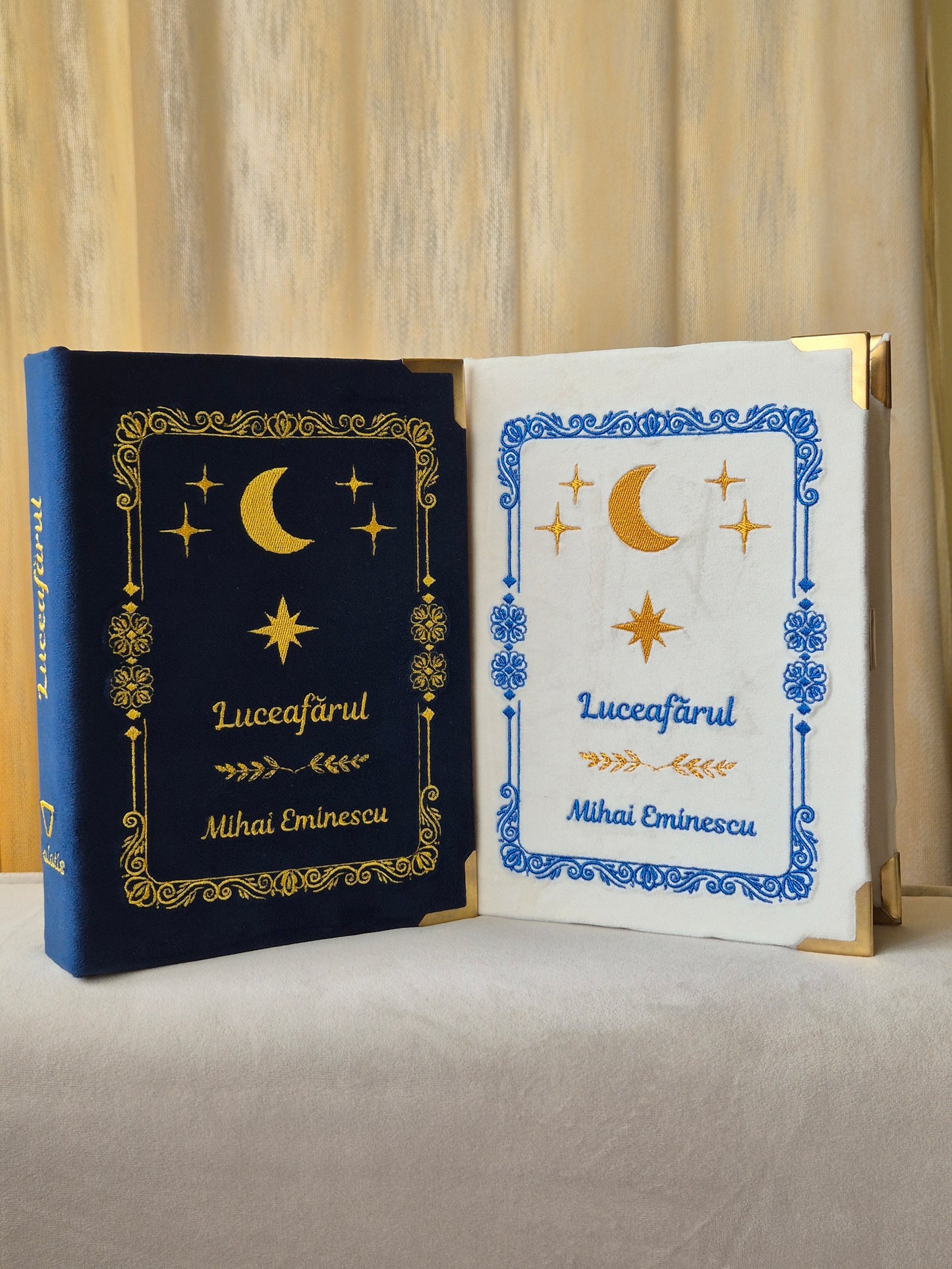 Geantă Carte Handmade – Luceafărul | Ediția Zi