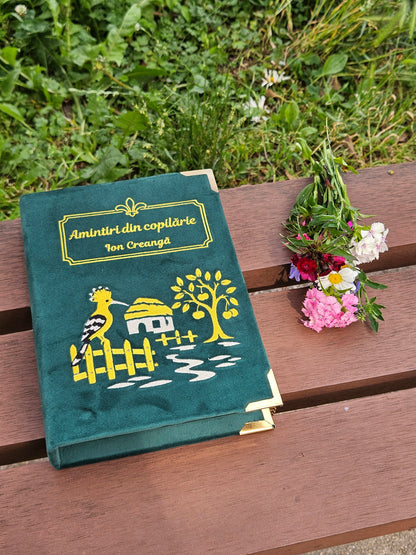 Geantă Carte Handmade – Amintiri din copilărie