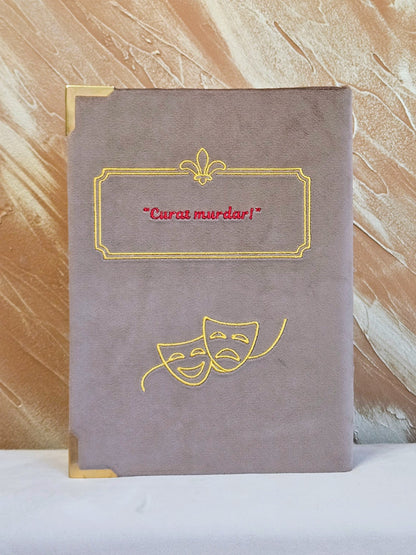 Geantă Carte Handmade – O scrisoare pierdută | Ediție Mocha Mousse