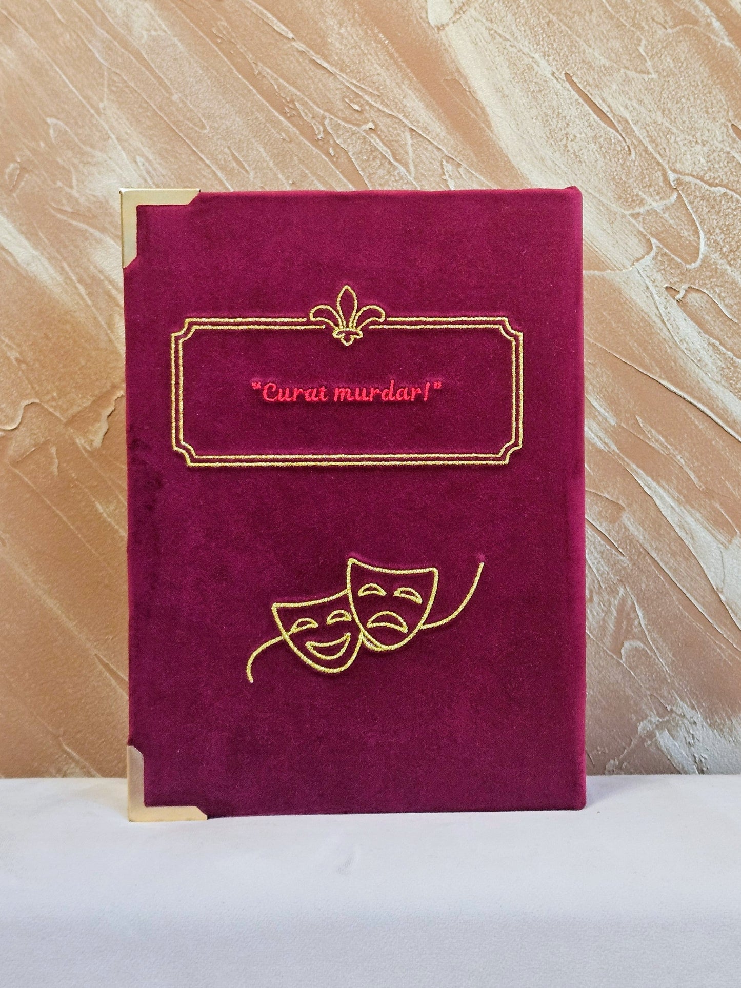 Geantă Carte Handmade – O scrisoare pierdută | Ediție cu Fir Metalic