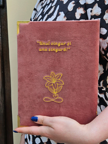 Geantă Carte Handmade – Adam și Eva | Ediție Minimalistă