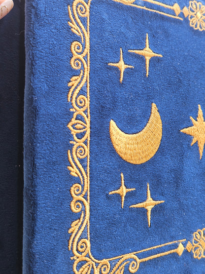 Geantă Carte Handmade – Luceafărul | Ediția Noapte - Auriu Antic
