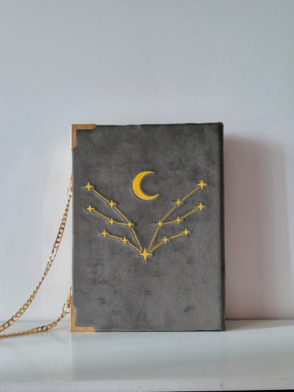Geantă Carte Handmade – Under the Night Court | Grey