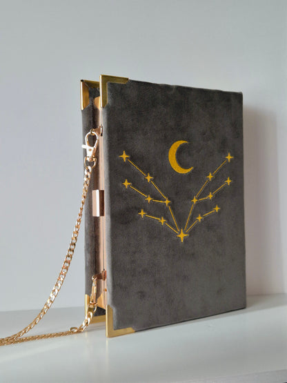 Geantă Carte Handmade – Under the Night Court | Grey