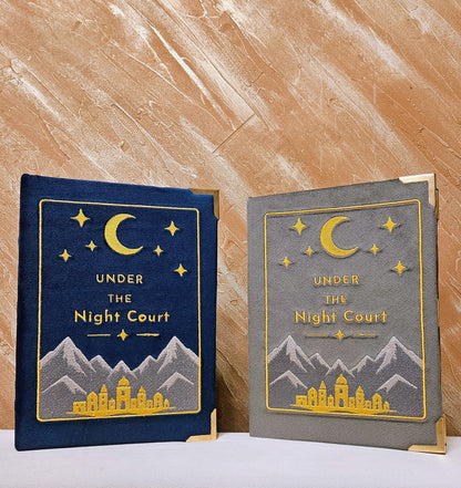 Geantă Carte Handmade – Under the Night Court | Grey