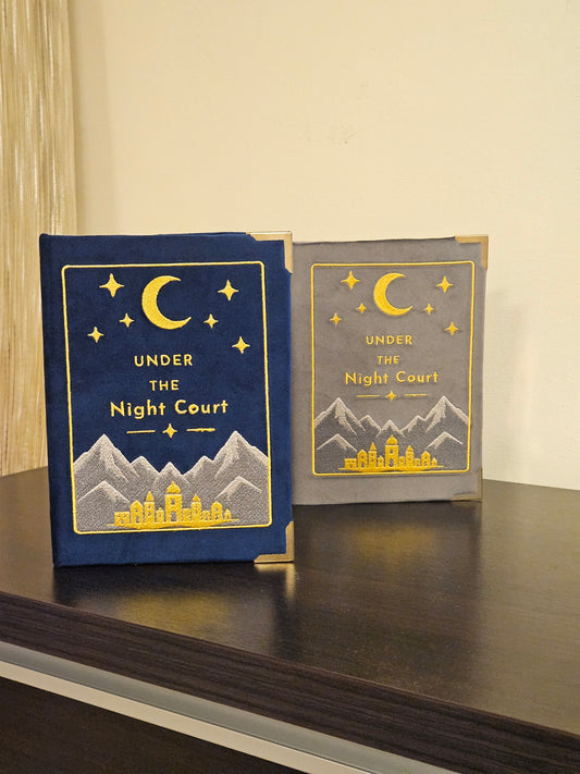 Geantă Carte Handmade – Under the Night Court | Grey