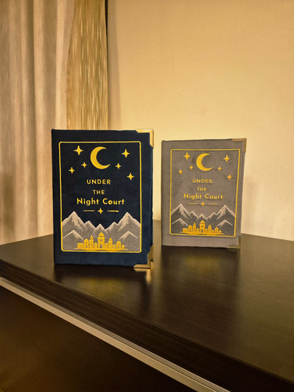 Geantă Carte Handmade – Under the Night Court | Grey