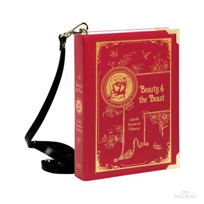 Geantă Carte Beauty and the Beast - Ediție Luxury Gold Foiled