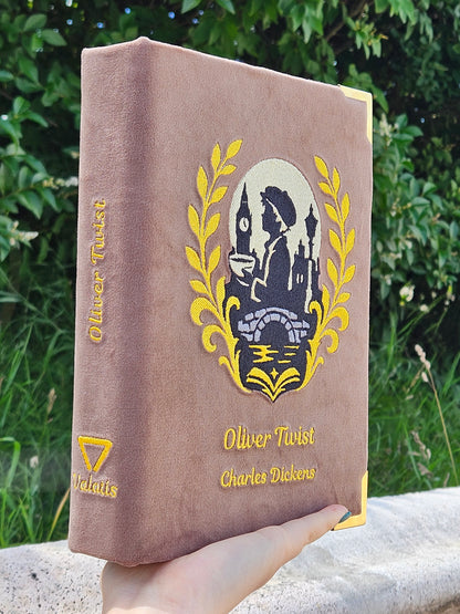 Geantă Carte Handmade – Oliver Twist | Charles Dickens
