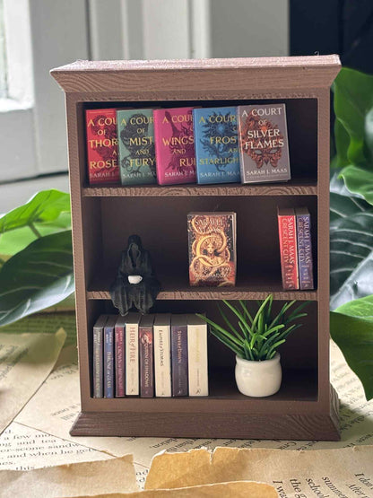 Mini Bibliotecă 3D "Shelf of Maas Destruction"