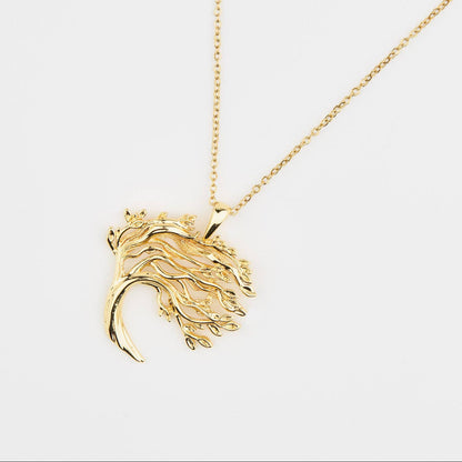 Lanț cu pandantiv Wuthering Heights, bijuterie inspirată din cărți