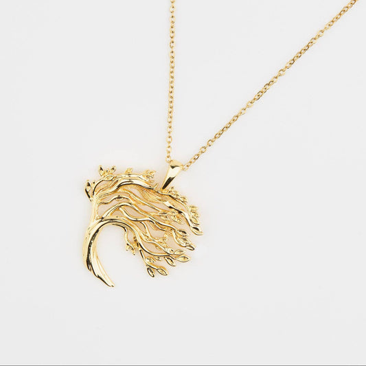 Lanț cu pandantiv Wuthering Heights, bijuterie inspirată din cărți