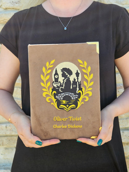 Geantă Carte Handmade – Oliver Twist | Charles Dickens