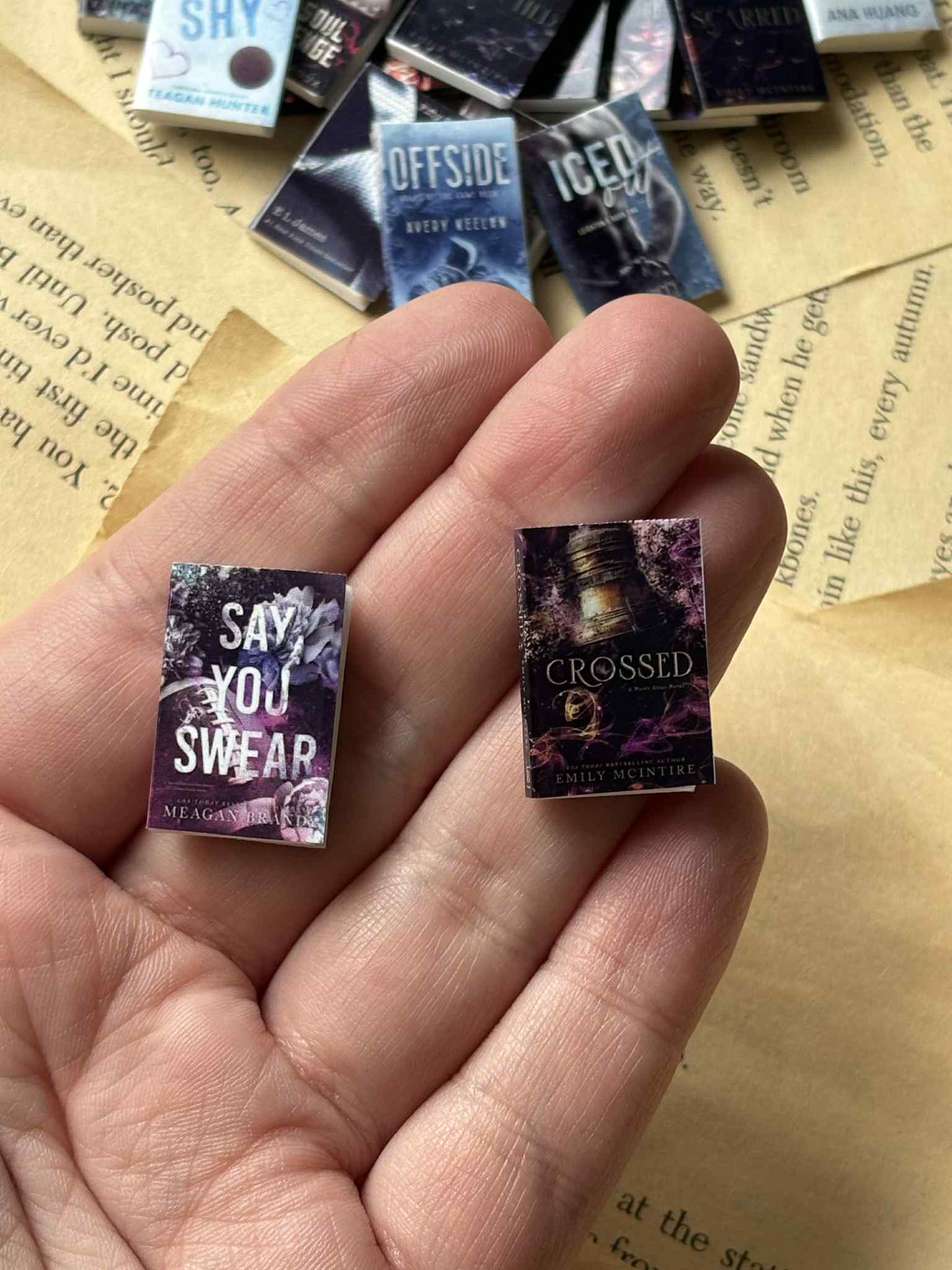 Mini cărți 3D – Set 10 bucăți "Spicy Romance"