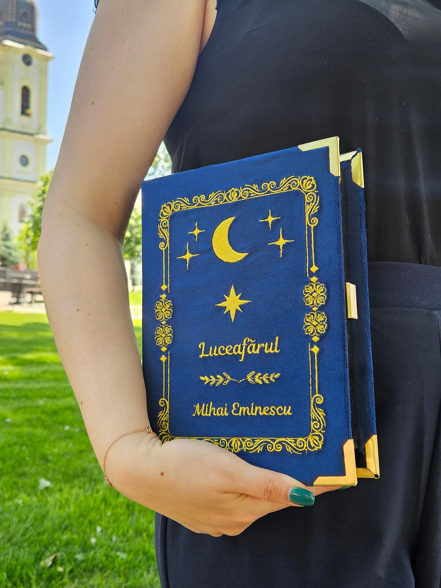 Geantă Carte Handmade – Luceafărul