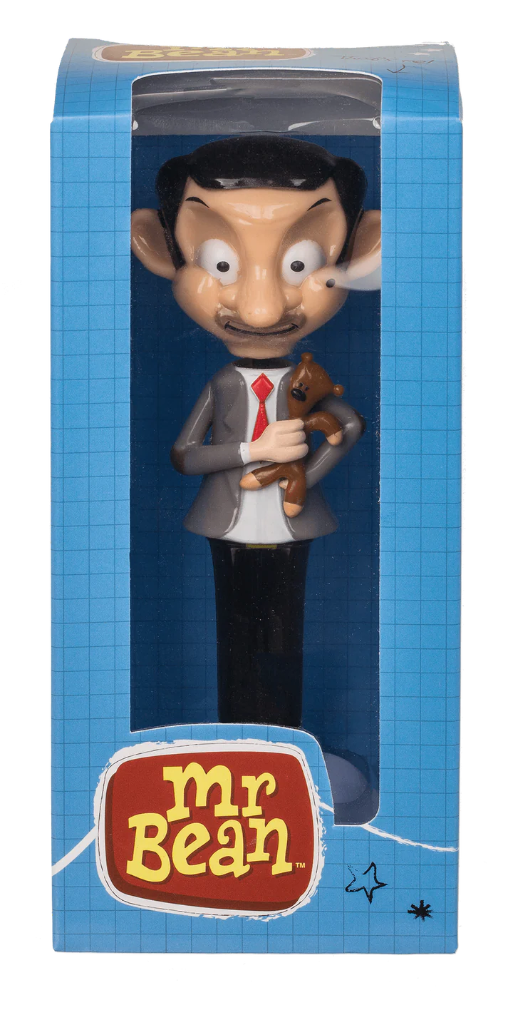 Decorațiune solară, figurină, Mr Bean & Teddy, pentru interior