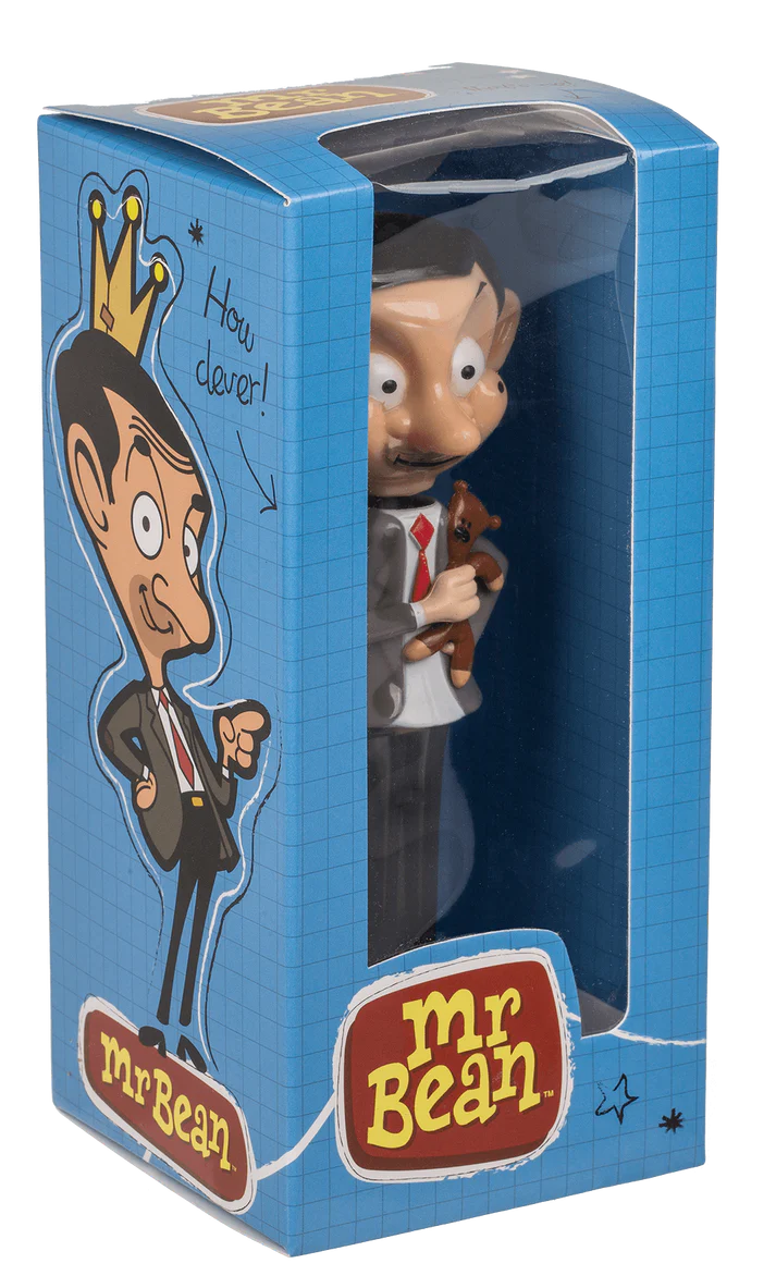 Decorațiune solară, figurină, Mr Bean & Teddy, pentru interior