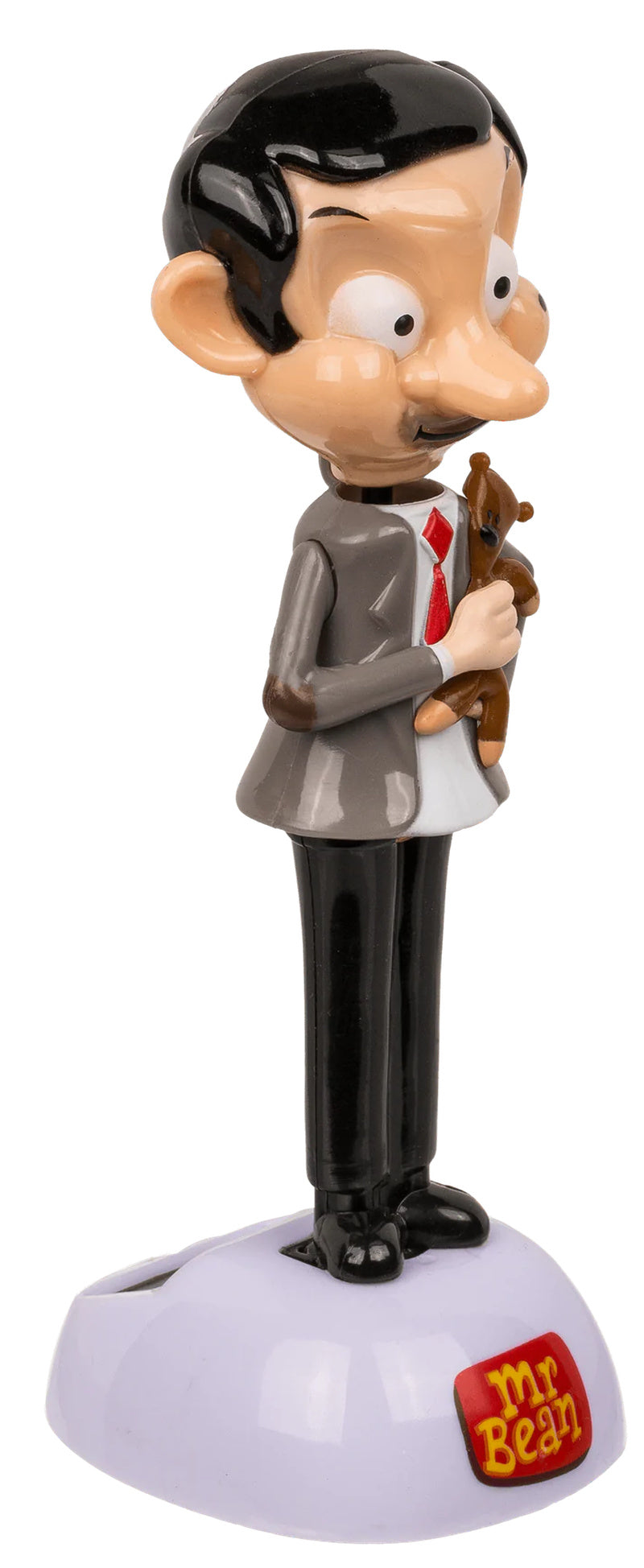 Decorațiune solară, figurină, Mr Bean & Teddy, pentru interior