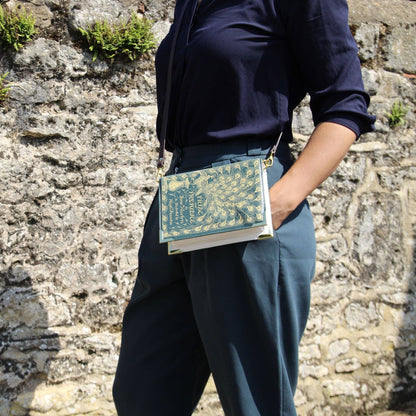 Geantă Carte Pride And Prejudice Verde