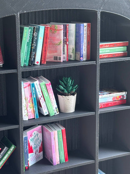 Mini Suculentă 3D – Accesoriu decorativ pentru mini biblioteci