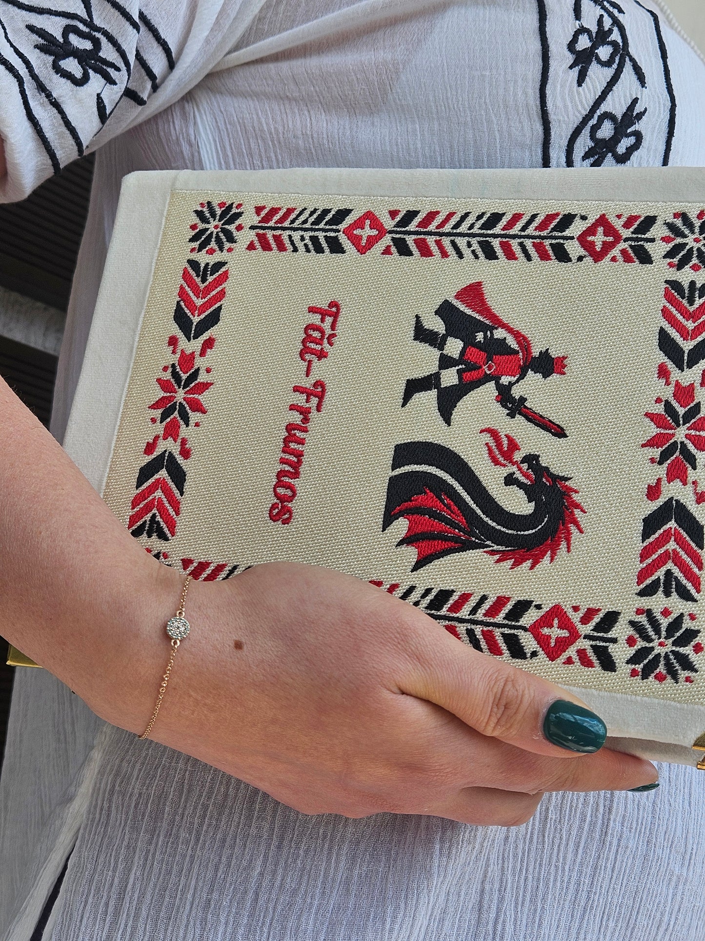 Geantă Carte Handmade – Făt Frumos