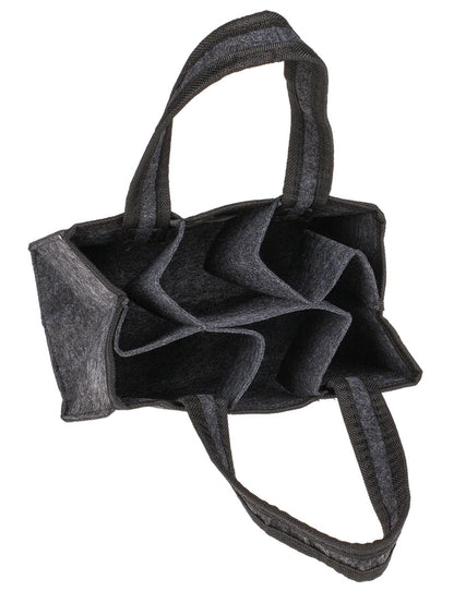 Geantă din fetru pentru sticle, „MAN BAG”, cu 6 compartimente