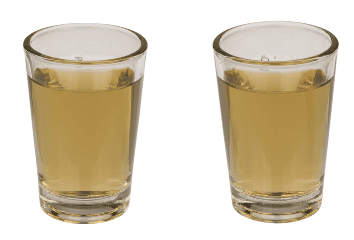 Joc de băut, cu inele, Ring Toss, din lemn, 4 pahare shot, pentru 2–4 jucători